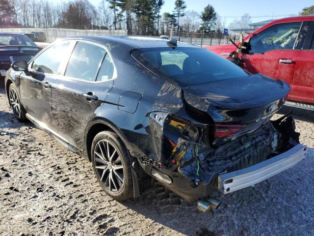 4T1G31AK1PU618339 - 2023 TOYOTA CAMRY SE NIGHT SHADE BLACK photo 2