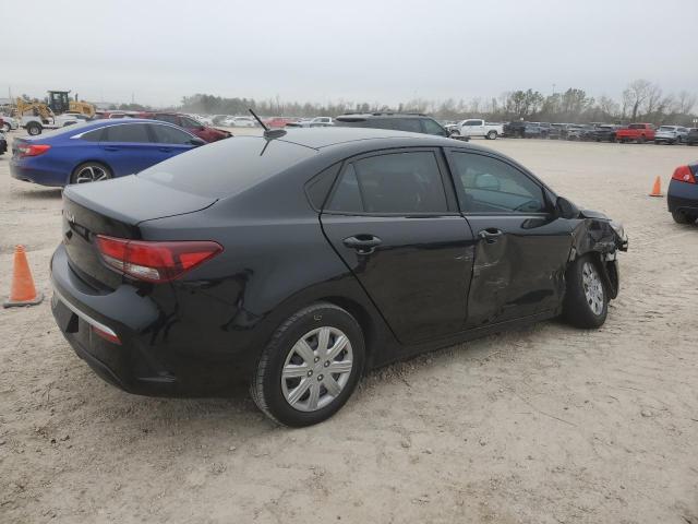3KPA24AD1PE613625 - 2023 KIA RIO LX BLACK photo 3