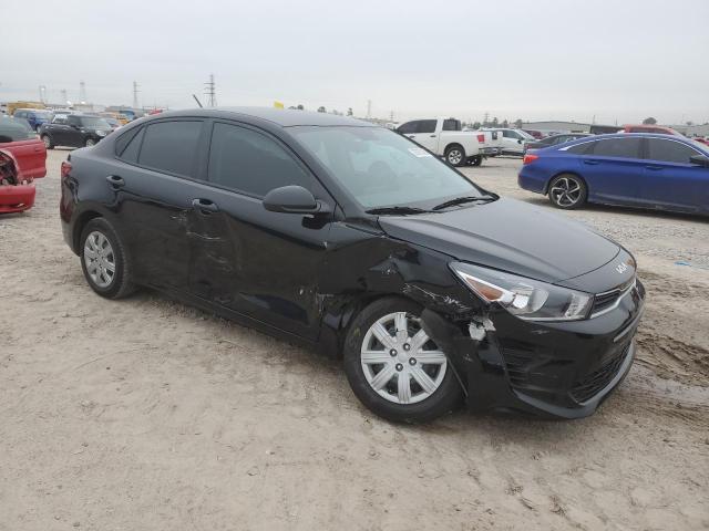 3KPA24AD1PE613625 - 2023 KIA RIO LX BLACK photo 4