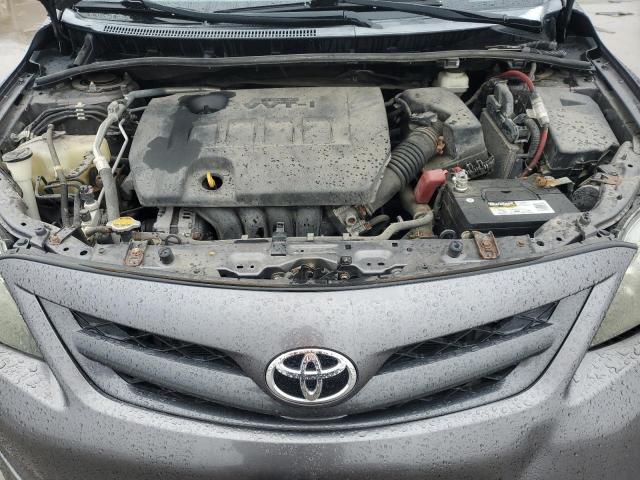 5YFBU4EE0DP149951 - 2013 TOYOTA COROLLA BASE Gri fotoğraf 11