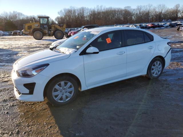 3KPA24AD2ME382844 - 2021 KIA RIO LX WHITE photo 1