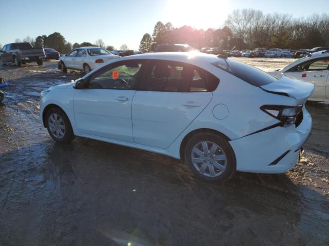 3KPA24AD2ME382844 - 2021 KIA RIO LX WHITE photo 2