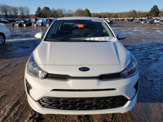 3KPA24AD2ME382844 - 2021 KIA RIO LX WHITE photo 5