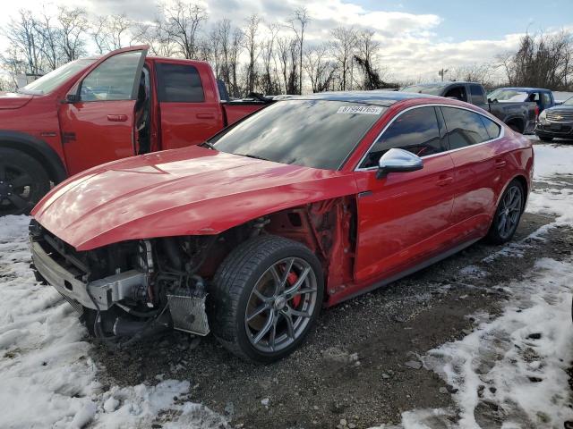 WAUC4CF54JA013803 - 2018 AUDI S5 PRESTIGE RED photo 1
