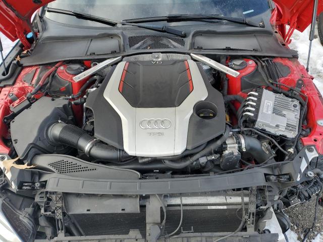 WAUC4CF54JA013803 - 2018 AUDI S5 PRESTIGE RED photo 11