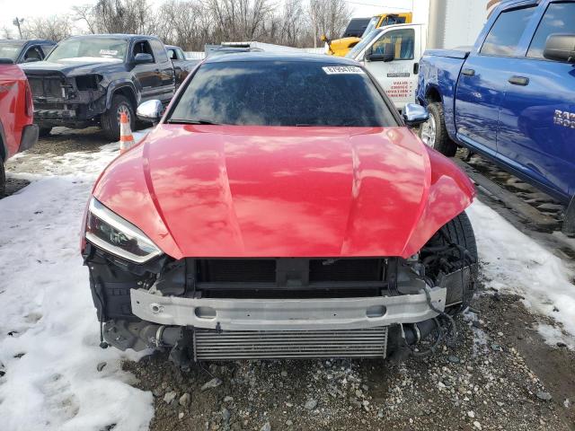 WAUC4CF54JA013803 - 2018 AUDI S5 PRESTIGE RED photo 5