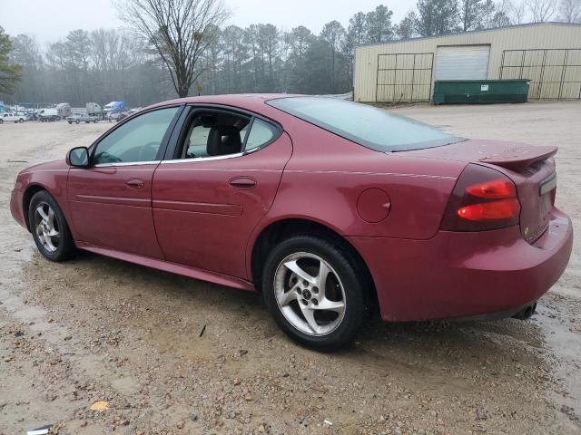 2G2WR524841151003 - 2004 PONTIAC GRAND PRIX GTP BURGUNDY photo 2