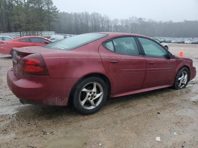 2G2WR524841151003 - 2004 PONTIAC GRAND PRIX GTP BURGUNDY photo 3