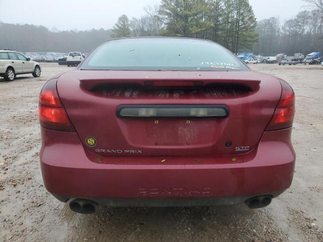 2G2WR524841151003 - 2004 PONTIAC GRAND PRIX GTP BURGUNDY photo 6