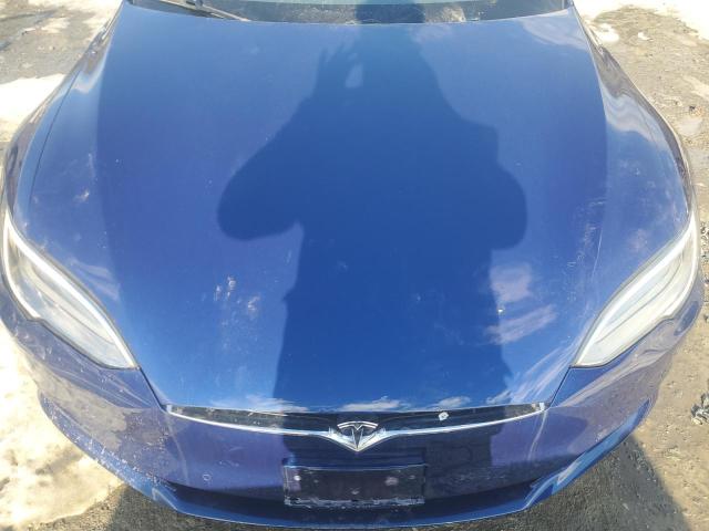 5YJSA1E47LF402269 - 2020 TESLA MODEL S ლურჯი ფოტო 11