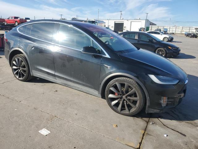 5YJXCDE4XHF053486 - 2017 TESLA MODEL X BLACK photo 4