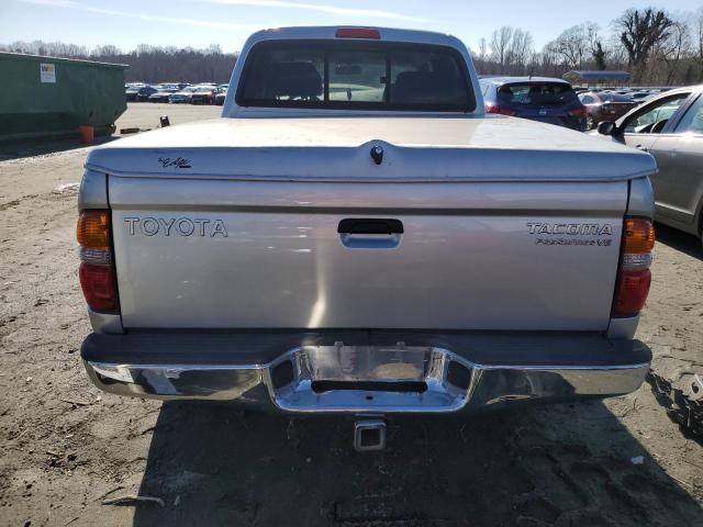 5TEGN92N83Z233299 - 2003 TOYOTA TACOMA DOUBLE CAB PRERUNNER SILVER photo 6