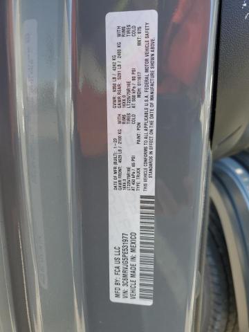 3C6MRVJG5PE531977 - 2023 RAM PROMASTER 3500 HIGH ნაცრისფერი ფოტო 13