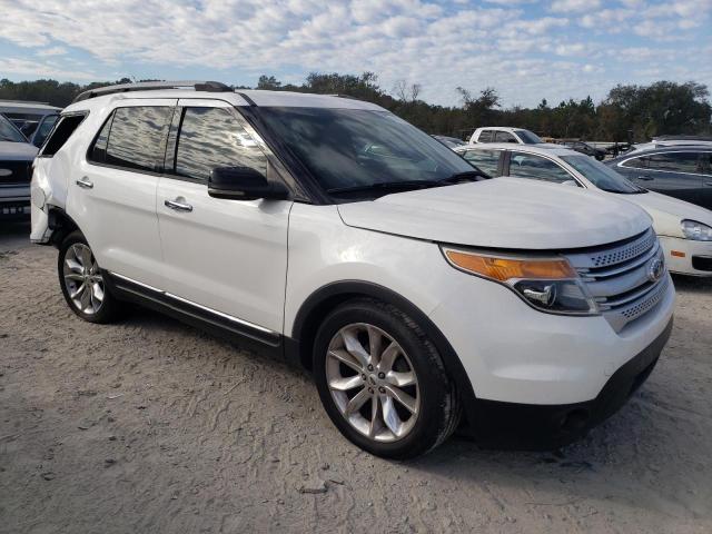 1FMHK7D87CGA98246 - 2012 FORD EXPLORER XLT WHITE photo 4