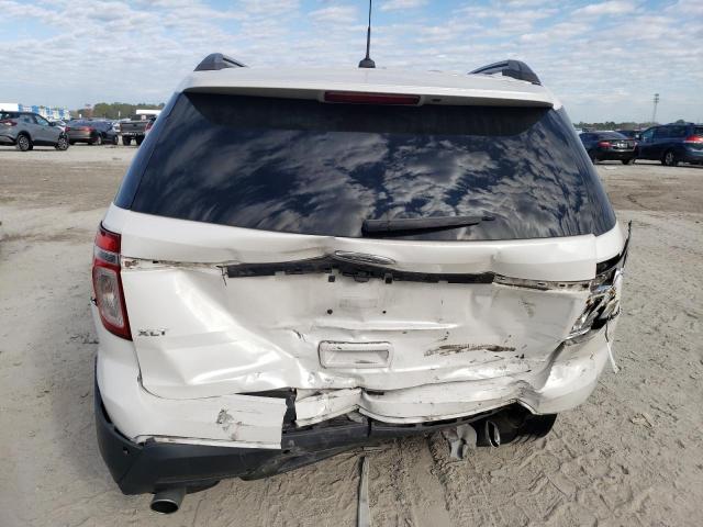 1FMHK7D87CGA98246 - 2012 FORD EXPLORER XLT WHITE photo 6