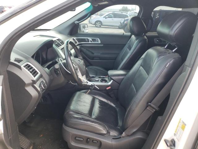 1FMHK7D87CGA98246 - 2012 FORD EXPLORER XLT WHITE photo 7