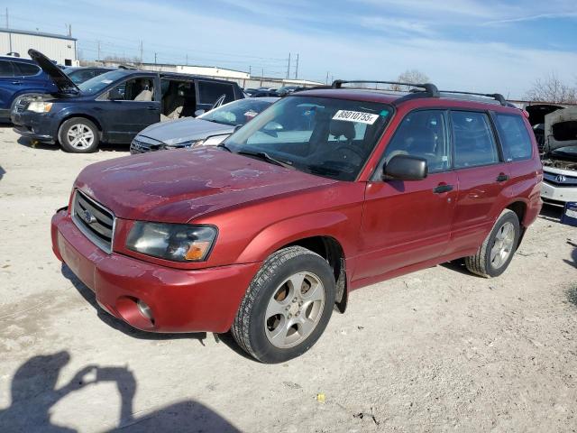 JF1SG65694H754645 - 2004 SUBARU FORESTER 2.5XS Rouge photo 1