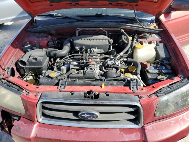 JF1SG65694H754645 - 2004 SUBARU FORESTER 2.5XS Rouge photo 12