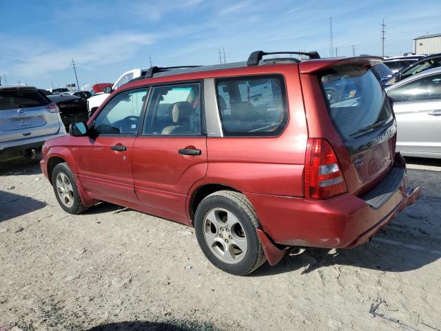 JF1SG65694H754645 - 2004 SUBARU FORESTER 2.5XS Rouge photo 2