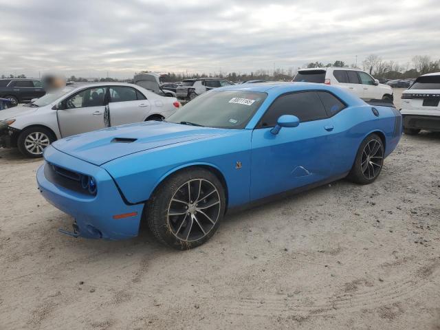 2C3CDZFJ0GH153106 - 2016 DODGE CHALLENGER R/T SCAT PACK BLUE photo 1