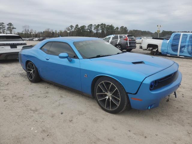 2C3CDZFJ0GH153106 - 2016 DODGE CHALLENGER R/T SCAT PACK BLUE photo 4