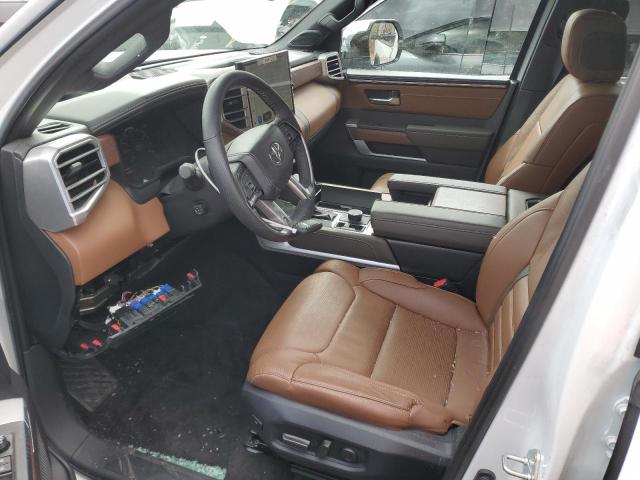 5TFMA5DB3RX220504 - 2024 TOYOTA TUNDRA CREWMAX PLATINUM თეთრი ფოტო 7