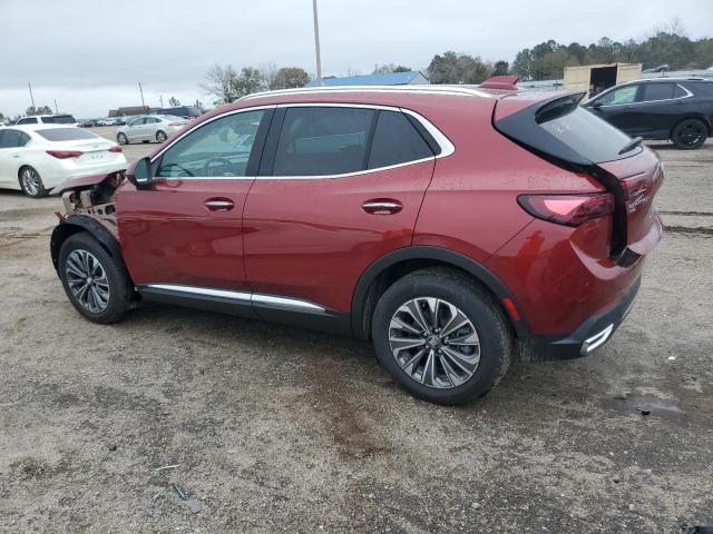 LRBFZME49RD016110 - 2024 BUICK ENVISION PREFERRED წითელი ფოტო 2