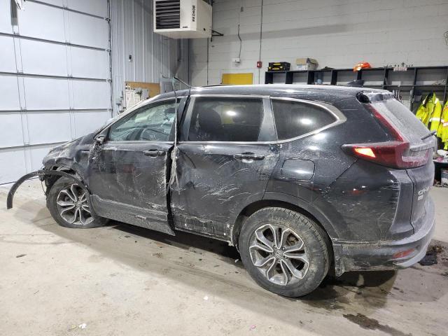 5J6RT6H86NL015338 - 2022 HONDA CR-V EXL BLACK photo 2