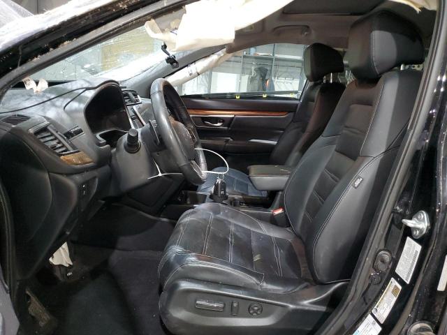 5J6RT6H86NL015338 - 2022 HONDA CR-V EXL BLACK photo 7