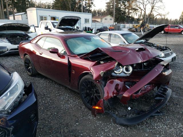 2C3CDZFJXPH568210 - 2023 DODGE CHALLENGER R/T SCAT PACK BURGUNDY photo 4