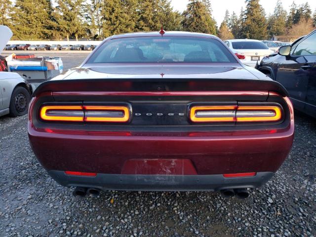 2C3CDZFJXPH568210 - 2023 DODGE CHALLENGER R/T SCAT PACK BURGUNDY photo 6