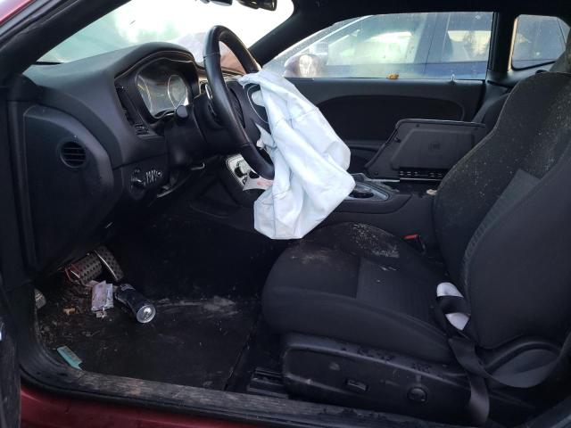 2C3CDZFJXPH568210 - 2023 DODGE CHALLENGER R/T SCAT PACK BURGUNDY photo 7