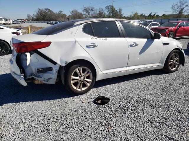 5XXGN4A75DG157885 - 2013 KIA OPTIMA EX WHITE photo 3