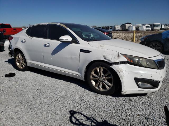 5XXGN4A75DG157885 - 2013 KIA OPTIMA EX WHITE photo 4