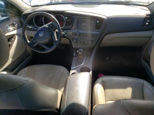 5XXGN4A75DG157885 - 2013 KIA OPTIMA EX WHITE photo 8