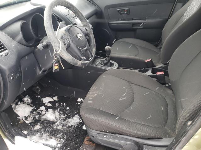 KNDJT2A24A7056796 - 2010 KIA SOUL + GREEN photo 7