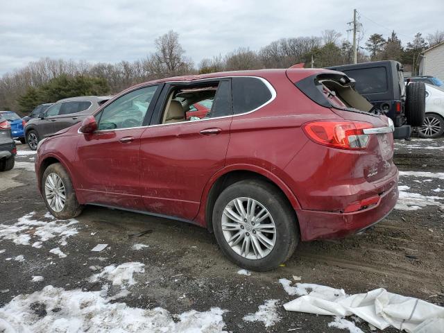 LRBFXASA7HD001957 - 2017 BUICK ENVISION PREFERRED Qırmızı foto 2