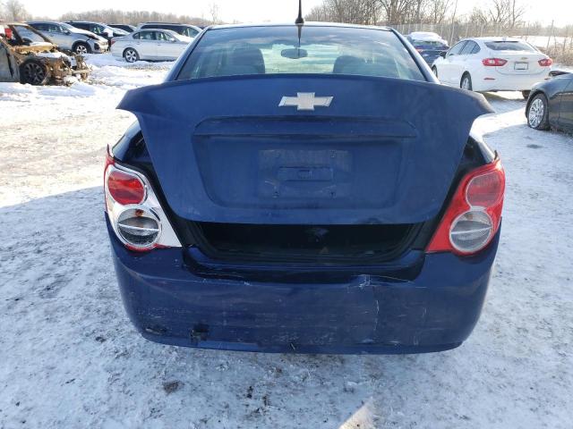 1G1JA5SH2E4118741 - 2014 CHEVROLET SONIC LS BLUE photo 6