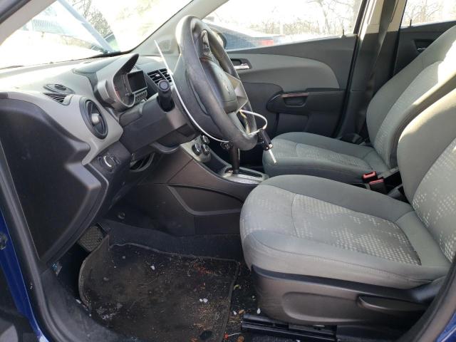 1G1JA5SH2E4118741 - 2014 CHEVROLET SONIC LS BLUE photo 7