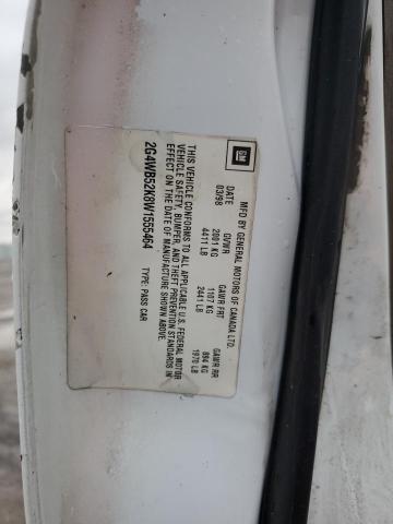 2G4WB52K8W1555464 - 1998 BUICK REGAL LS 白色 照片 12