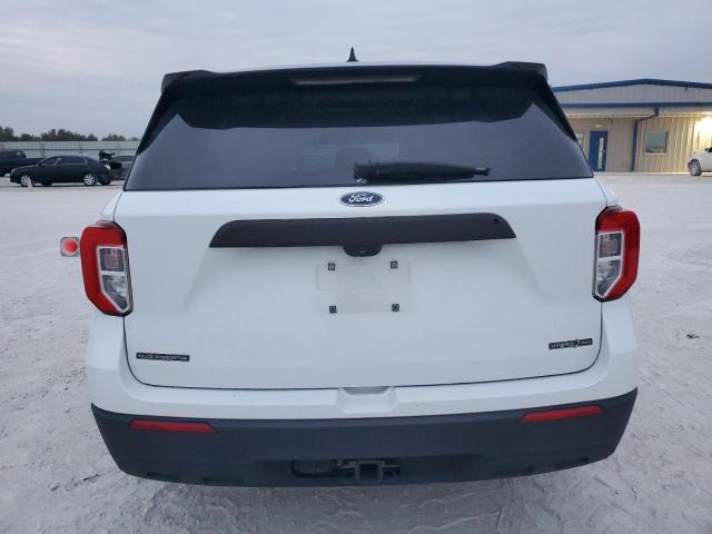 1FM5K8AW6LGC14144 - 2020 FORD EXPLORER POLICE INTERCEPTOR 白色 照片 6