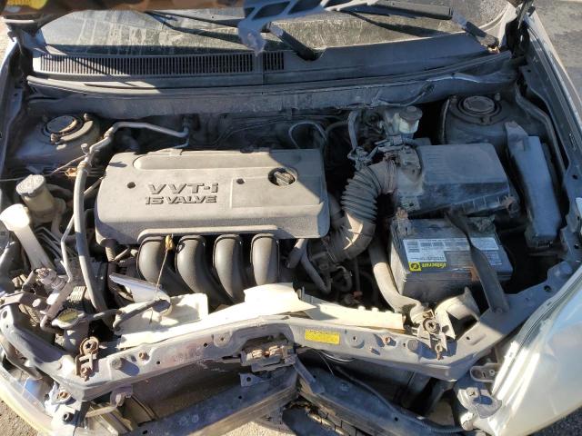 2T1KR30E47C639638 - 2007 TOYOTA COROLLA MA XR GRAY photo 11