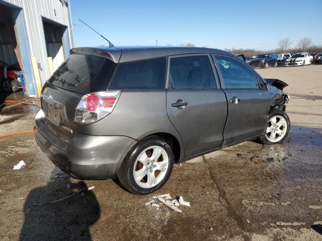 2T1KR30E47C639638 - 2007 TOYOTA COROLLA MA XR GRAY photo 3