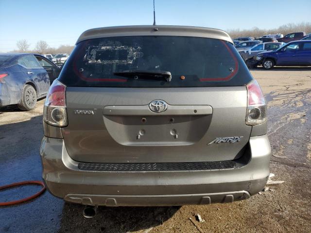 2T1KR30E47C639638 - 2007 TOYOTA COROLLA MA XR GRAY photo 6