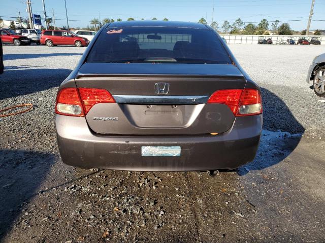 2HGFA16699H515677 - 2009 HONDA CIVIC LX-S ოქროსფერი ფოტო 6