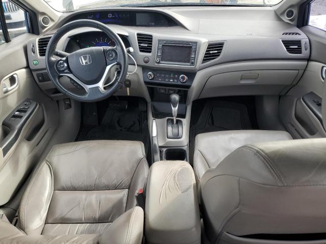 19XFB2F94CE013903 - 2012 HONDA CIVIC EXL ნაცრისფერი ფოტო 8