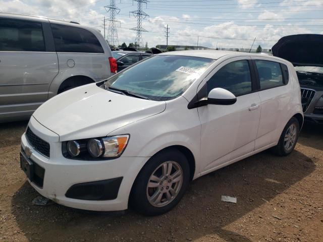 1G1JA6SH1C4162605 - 2012 CHEVROLET SONIC LS WHITE photo 1