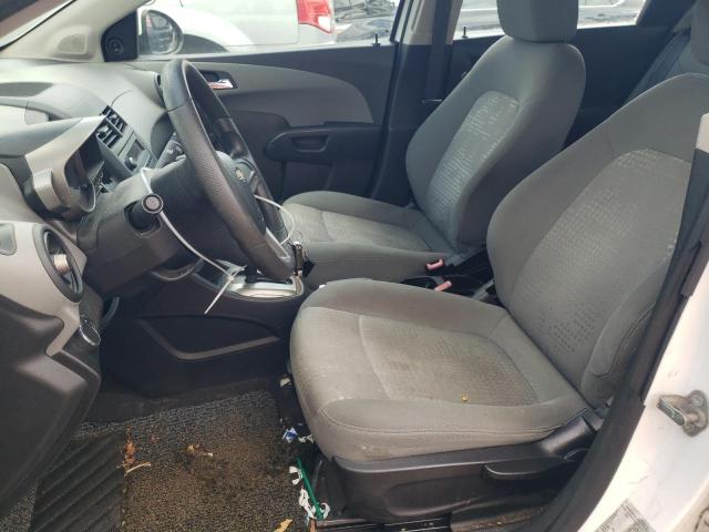 1G1JA6SH1C4162605 - 2012 CHEVROLET SONIC LS WHITE photo 7