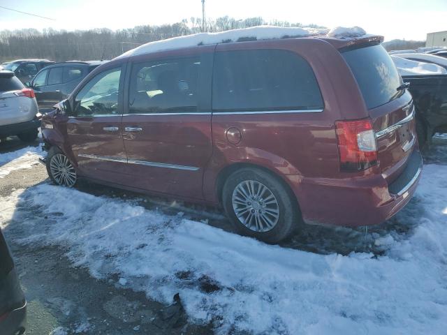 2C4RC1CG4FR506619 - 2015 CHRYSLER TOWN & COU TOURING L RED photo 2