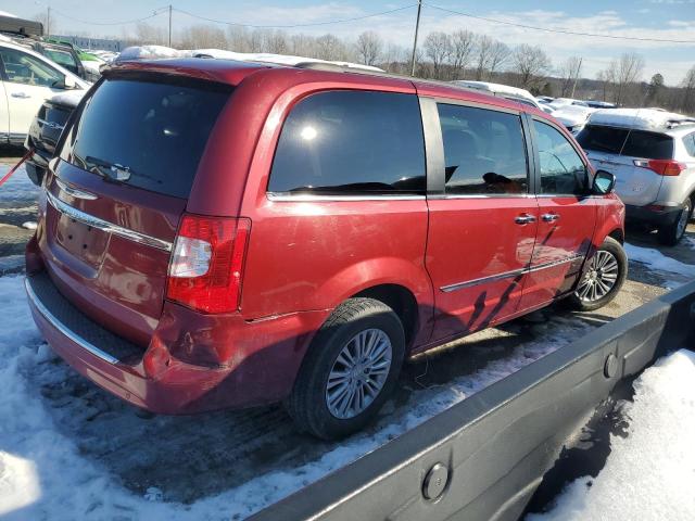 2C4RC1CG4FR506619 - 2015 CHRYSLER TOWN & COU TOURING L RED photo 3